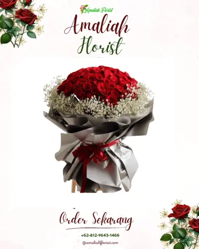 Buket Bunga di Jebed Selatan